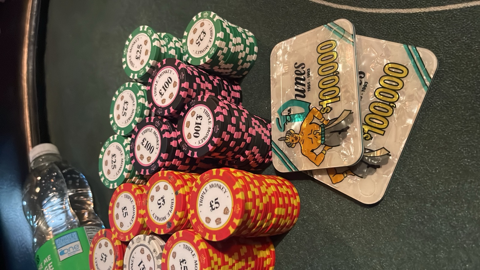 Branded chips and 100k plaque